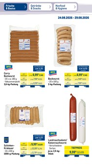 Wurst im aktuellen METRO Prospekt (Hildesheim) Wurst im METRO Prospekt "Wochenangebote" mit 51 Seiten (Hildesheim)