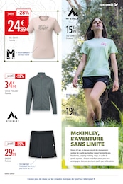 Prix et réduction Vêtements Femme dans le prospectus Intersport en cours Offre Vêtements Femme dans le catalogue Intersport du moment à la page 5