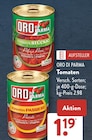Tomaten Stückig mit Basilikum im ALDI SÜD Prospekt Tomaten Stückig mit Basilikum von ORO DI PARMA im aktuellen ALDI SÜD Prospekt für 1,19 €
