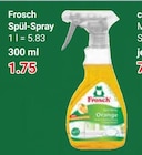 Spül-Spray Angebote von Frosch bei GLOBUS Plauen für 1,75 €