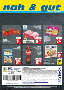 Aktueller nah und gut Prospekt "Wir lieben Lebensmittel!" Seite 1 von 8 Seiten für Zwickau