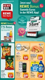 REWE Prospekt für Hallbergmoos mit 24 Seiten REWE Prospekt für Hallbergmoos: "Dein Markt", 24 Seiten, 13.01.2025 - 18.01.2025