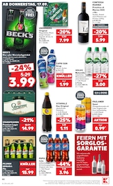 Wasser im Kaufland Prospekt in Wismar Aktueller Kaufland Prospekt mit Wasser, "Hier bin ich richtig", Seite 52