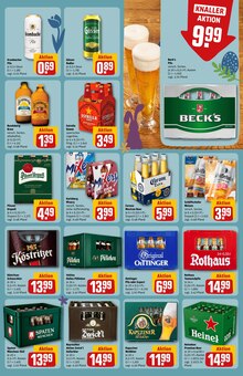 Bier im REWE Prospekt "Dein Markt" mit 30 Seiten (Villingen-Schwenningen)
