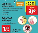 LED-Solar-Lichterkette im Angebot bei Thomas Philipps in Gera LED-Solar-Lichterkette Angebote bei Thomas Philipps Gera für 1,99 €