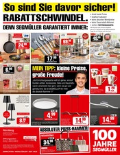 Topfset im Segmüller Prospekt in Schwabach Aktueller Segmüller Prospekt mit Topfset, "Wie geschenkt - 100 Jahre Segmüller", Seite 6