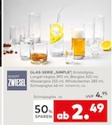 Glas-Serie 'Simple' von Schott Zwiesel im aktuellen porta Möbel Prospekt