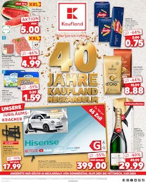 Kaufland Prospekt für Roigheim: "40 Jahre Kaufland Neckarsulm", 20 Seiten, 05.09.2024 - 11.09.2024