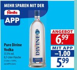 Pure Divine Vodka Angebote von Divine bei famila Nordost Stralsund für 5,99 €