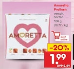 Amoretta Pralinen Angebote bei Netto Marken-Discount Neubrandenburg für 1,99 €