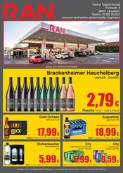 RAN Tankstellen Prospekt der aktuellen Woche mit 2 Seiten, gültig von 16.07.2026 bis 31.07.2026, in Laupheim und Umgebung Aktueller RAN Tankstellen Prospekt in Laupheim und Umgebung, "RAN" mit 2 Seiten, 16.07.2026 - 31.07.2026