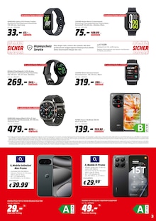 Handy im aktuellen MediaMarkt Saturn Prospekt (Wolfsburg) Handy im MediaMarkt Saturn Prospekt "LET'S GO! DEALS Black Deals" mit 20 Seiten (Wolfsburg)