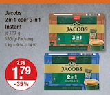 2 in 1 Instant Angebote von Jacobs bei V-Markt Augsburg für 1,79 €