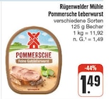 Pommersche Leberwurst bei nah und gut im Nürnberg Prospekt für 1,49 €