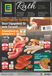 Aktueller EDEKA Supermarkt Prospekt in Grevenbroich und Umgebung, "Aktuelle Angebote" mit 28 Seiten, 16.06.2025 - 21.06.2025