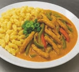 Saftiges ungarisches Paprikarahmgeschnetzeltes mit Butterspätzle im Möbel Inhofer Prospekt Saftiges ungarisches Paprikarahmgeschnetzeltes mit Butterspätzle von im aktuellen Möbel Inhofer Prospekt für 6,90 €