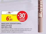 Intermarché Super Roche-la-Molière - Promo Mascara sensational body black Promo Mascara sensational body black à 6,61 € dans le catalogue Intermarché Super à Roche-la-Molière