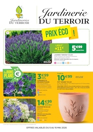 Catalogue Jardineries & Animaleries Jardineries du terroir en cours à Gilly-sur-Isère et alentours, PRIX ÉCO !, 4 pages, 06/05/2026 - 16/05/2026