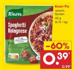 Knorr Fix bei Netto Marken-Discount im Baden-Baden Prospekt für 0,39 €