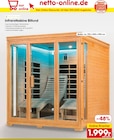 Infrarotkabine Billund im Netto Marken-Discount Prospekt Infrarotkabine Billund von ARTSAUNA im aktuellen Netto Marken-Discount Prospekt für 1.999,00 €