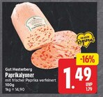 Paprikalyoner von Gut Hesterberg für 1,49 € bei EDEKA im Angebot Paprikalyoner von Gut Hesterberg im aktuellen EDEKA Prospekt