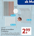 Wiederverwendbare Trinkhalme im ALDI SÜD Prospekt Wiederverwendbare Trinkhalme von CROFTON im aktuellen ALDI SÜD Prospekt für 2,99 €