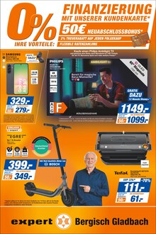 Fernseher im aktuellen expert Prospekt (Bergisch Gladbach) Fernseher im expert Prospekt "Top Angebote" mit 8 Seiten (Bergisch Gladbach)