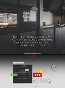 Backofen im XXXLutz Möbelhäuser Prospekt "AEG Geräte zum kleinen Preis!" mit 16 Seiten (Bottrop)