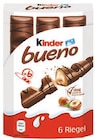 Bueno von Kinder für 2,29 € bei Lidl im Angebot Bueno von Kinder im aktuellen Lidl Prospekt