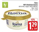 100% Natürliche Zutaten im Angebot bei E center in Suhl 100% Natürliche Zutaten Angebote von Rama bei E center Suhl für 1,29 €