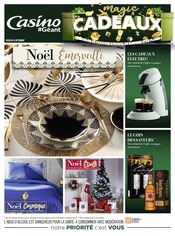 Catalogue Géant Casino à Villeneuve-Loubet cette semaine, valable du 07/11/2022 au 04/12/2022 Prospectus Géant Casino à Villeneuve-Loubet, "Magic cadeaux", 58 pages de promos valables du 07/11/2022 au 04/12/2022