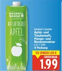 Apfel- und Traubensaft, Mango- und Bananennektar von becker's bester für 1,99 € bei E center im Angebot Apfel- und Traubensaft, Mango- und Bananennektar von becker's bester im aktuellen E center Prospekt