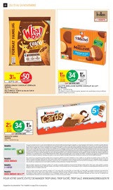 Kinder Angebote im Prospekt "JUSQU'À 34% D'ÉCONOMIES SUR UNE SÉLECTION DE PRODUITS" von Intermarché auf Seite 28