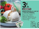 E.Leclerc Metz - Promo Burrata Pugliese 27% Mat.Gr. Promo Burrata Pugliese 27% Mat.Gr. à 3,90 € dans le catalogue E.Leclerc à Metz