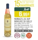 Monbazillac AOP - Marquise du Bailly dans le catalogue Supermarchés Match