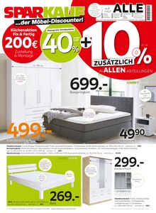 Schlafzimmermöbel im Sparkauf Prospekt "Küchenaktion Fix & Fertig" mit 16 Seiten (Heilbronn)