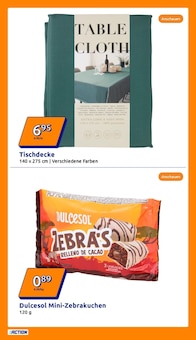 Tischdecke Angebot im aktuellen Action Prospekt auf Seite 14