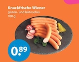 V-Markt - Knackfrische Wiener Angebot im Prospekt Knackfrische Wiener bei V-Markt im Prospekt für 0,89 €