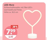 LED-Herz für 7,99 € bei V-Markt im Angebot LED-Herz im aktuellen V-Markt Prospekt