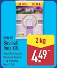 Basmati-Reis XXL von BON-RI für 4,49 € bei ALDI Nord im Angebot Basmati-Reis XXL von BON-RI im aktuellen ALDI Nord Prospekt