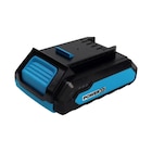 Batterie 20V 2Ah - CARREFOUR en promo chez Carrefour Villeneuve-d'Ascq à 18,99 €