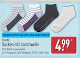 Aktuelle Wolle Angebote bei ALDI Nord in Wuppertal Aktuelles Socken mit Lammwolle Angebot bei ALDI Nord in Wuppertal ab 4,99 €