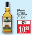 Traditional Irish Whiskey Angebote von Kilbeggan bei Marktkauf Filderstadt für 10,99 €