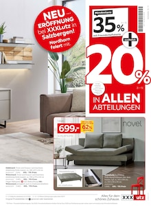 Sofa im aktuellen XXXLutz Prospekt (Osnabrück) Sofa im XXXLutz Prospekt "NEUERÖFFNUNG" mit 39 Seiten (Osnabrück)