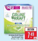 Grüne Kraft Classic Geschirrspül-Tabs Angebote von Fit bei Marktkauf Ravensburg für 7,49 €