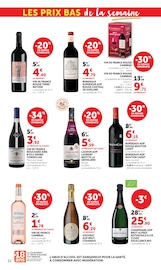 Promos Vin dans le catalogue "LES PRIX BAS" de Hyper U Vin en promo dans le catalogue Hyper U à la page 22