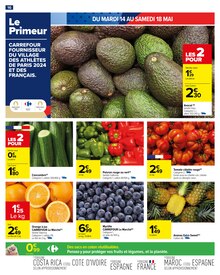 Promo Concombre dans le catalogue Carrefour du moment à la page 18