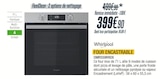 Four Encastrable - WHIRLPOOL en promo chez Proxi Confort Lyon à 399,90 €