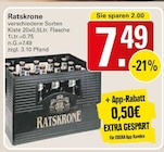 Ratskrone im Angebot bei WEZ in Hille Ratskrone Angebote bei WEZ Hille für 7,49 €