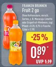 Fruit 2 go Maracuja-Limette von Franken Brunnen für 0,89 € bei ALDI Nord im Angebot Fruit 2 go Maracuja-Limette von Franken Brunnen im aktuellen ALDI Nord Prospekt